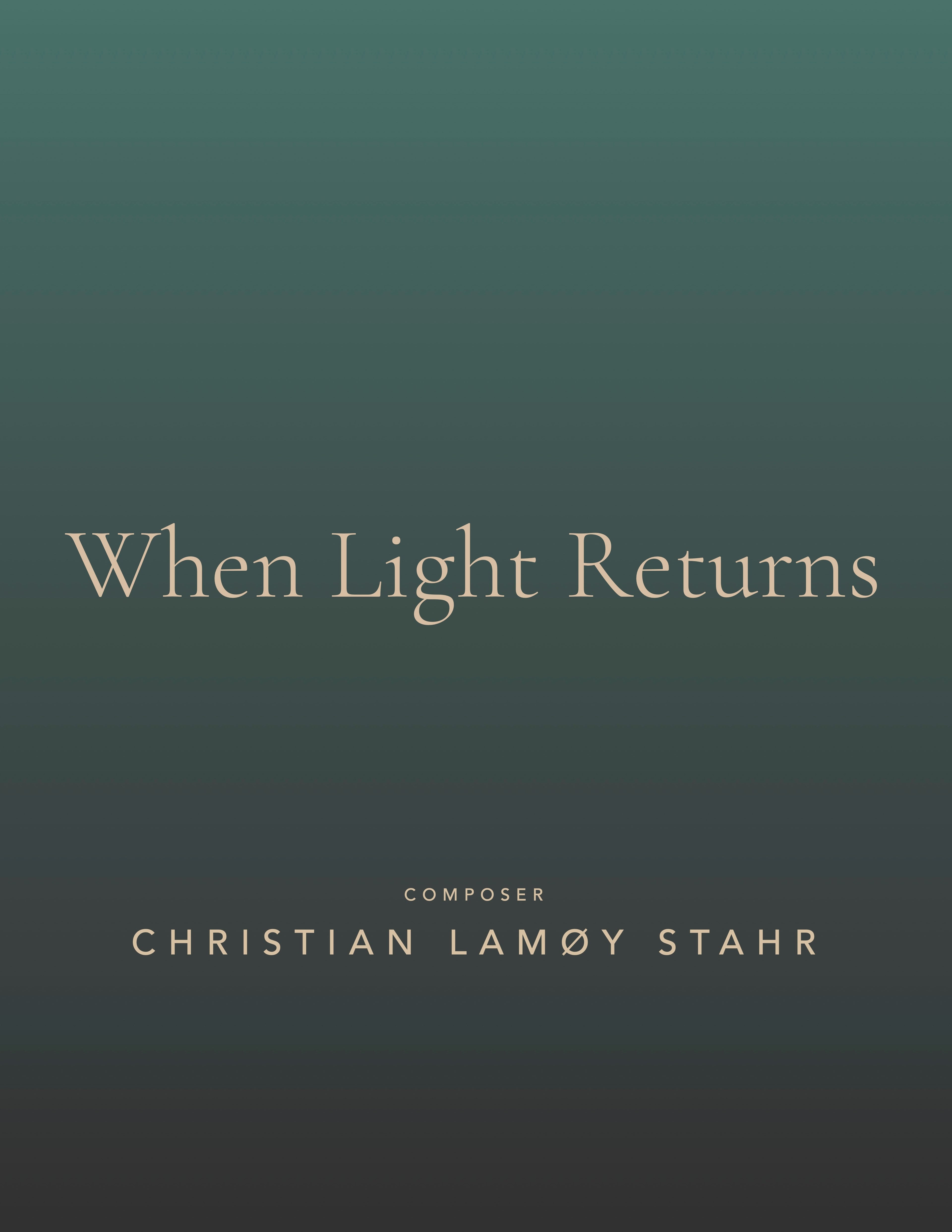 When Light Returns (Complete Collection)